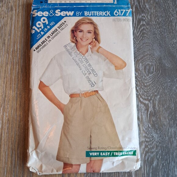 🙃6/$10 See & Sew Sewing Pattern - Picture 1 of 1